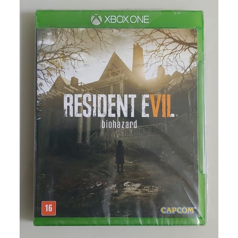 RESIDENT EVIL BIO HAZARD XBOX ONE LACRADO N O V O