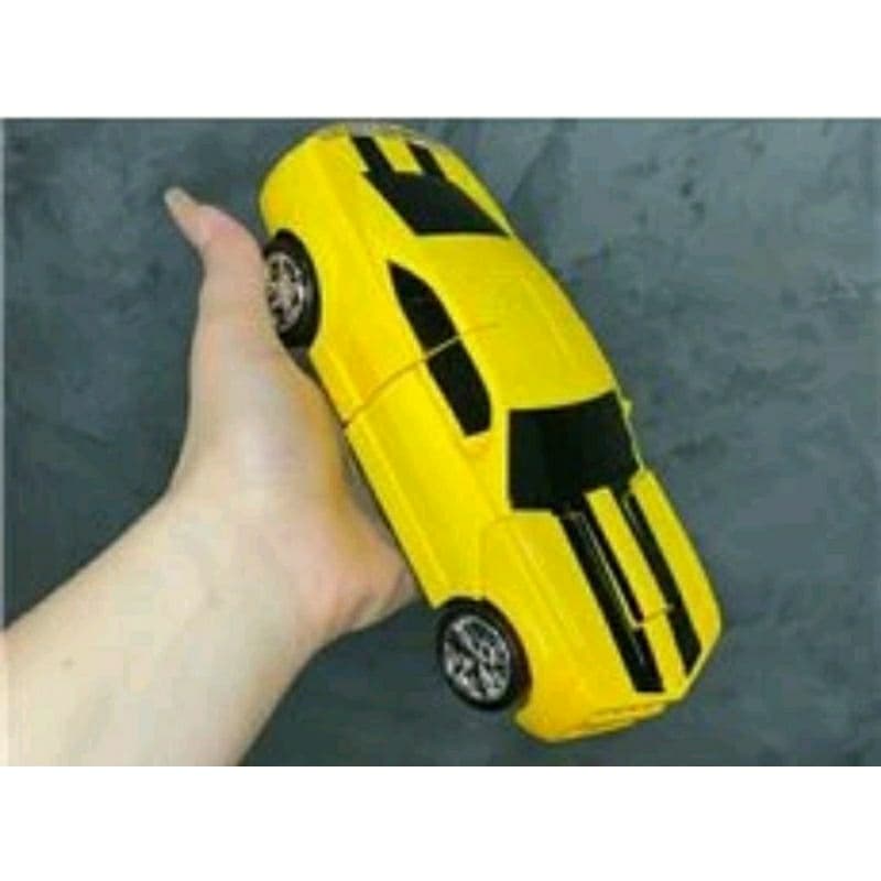 carrinho carro transformes vira robô luz som bate e volta