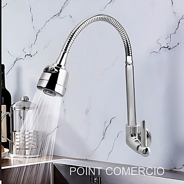 Torneira para Cozinha Tubo Gourmet 1/4v.