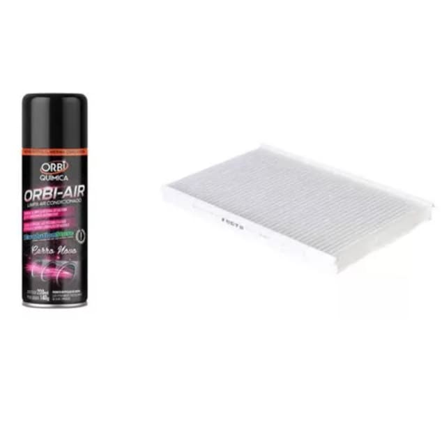 KIT HIGIENIZADOR AR CONDICIONADO PALIO/GRAND SIENA/MOBI/FIORINO/ARGO/CRONOS/PULSE
