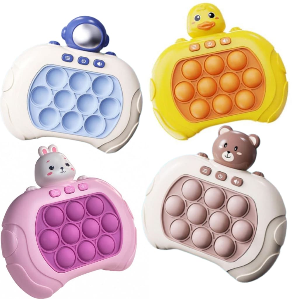 POP-IT MINI GAMER CONSOLE ANTI STRESS Brinquedos Para Alívio De Estresse Brinquedos Crianças  Brinquedos de Apertar