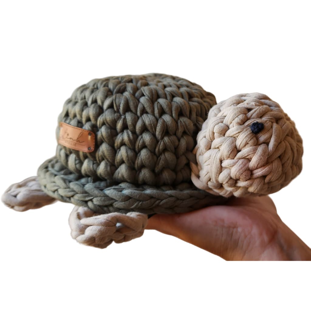 Tartaruga Fio de Malha | Peso de porta |Decoração Tartaruga  | Peso de porta