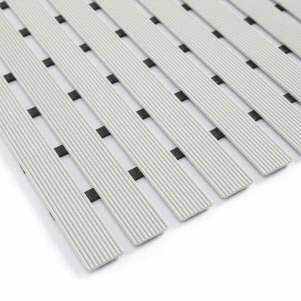 Tapete Estrado Deck Box Banheiro Antiderrapante Kapazi Ventosas PVC Flex Linear Plus
