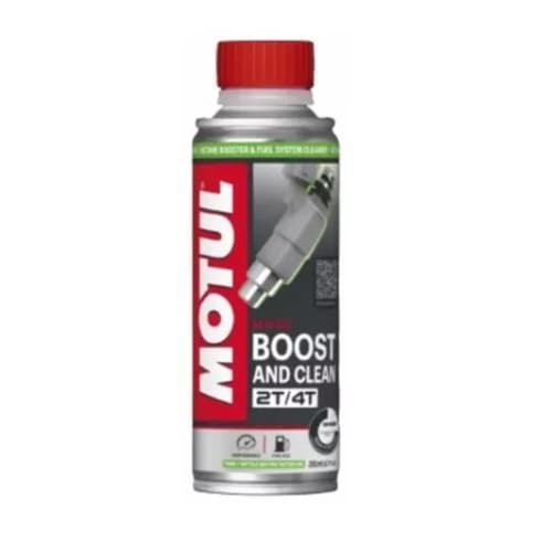Limpeza De Bicos Moto Motul Aditivo Boost And Clean 4t 2t