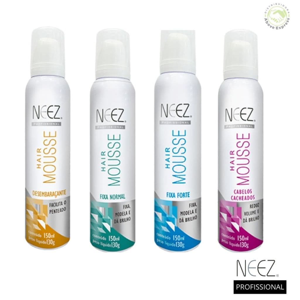 Neez Hair Mousse 150ml penteado perfeito