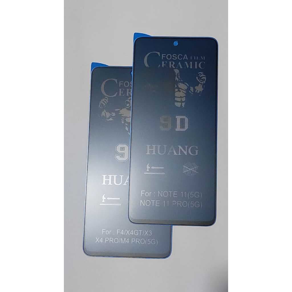 Película Cerâmica Fosca Privacidade Matte Anti-Spy Flexível Xiaomi Poco M3 M4 M5 M5s M6 M7 Pro 25XM - PL25