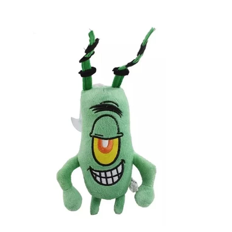 Boneco Pelucia Plâncton Turma Bob Esponja Plankton Spongebob
