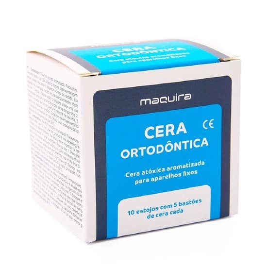 Cera Ortodôntica Branca - Maquira Embalagem Com 10 Caixas