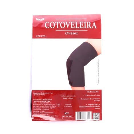 Kit com 2 Cotoveleiras Adulto/Unissex/24cm por 14cm