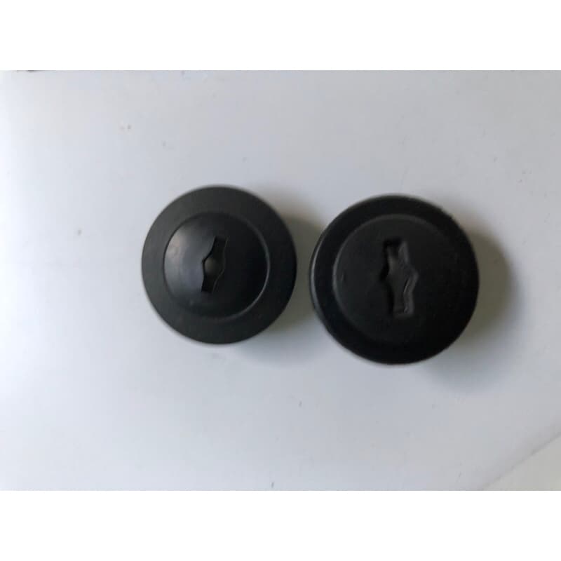 Tampa acabamento  coroa pedivela coroa 2 pcs