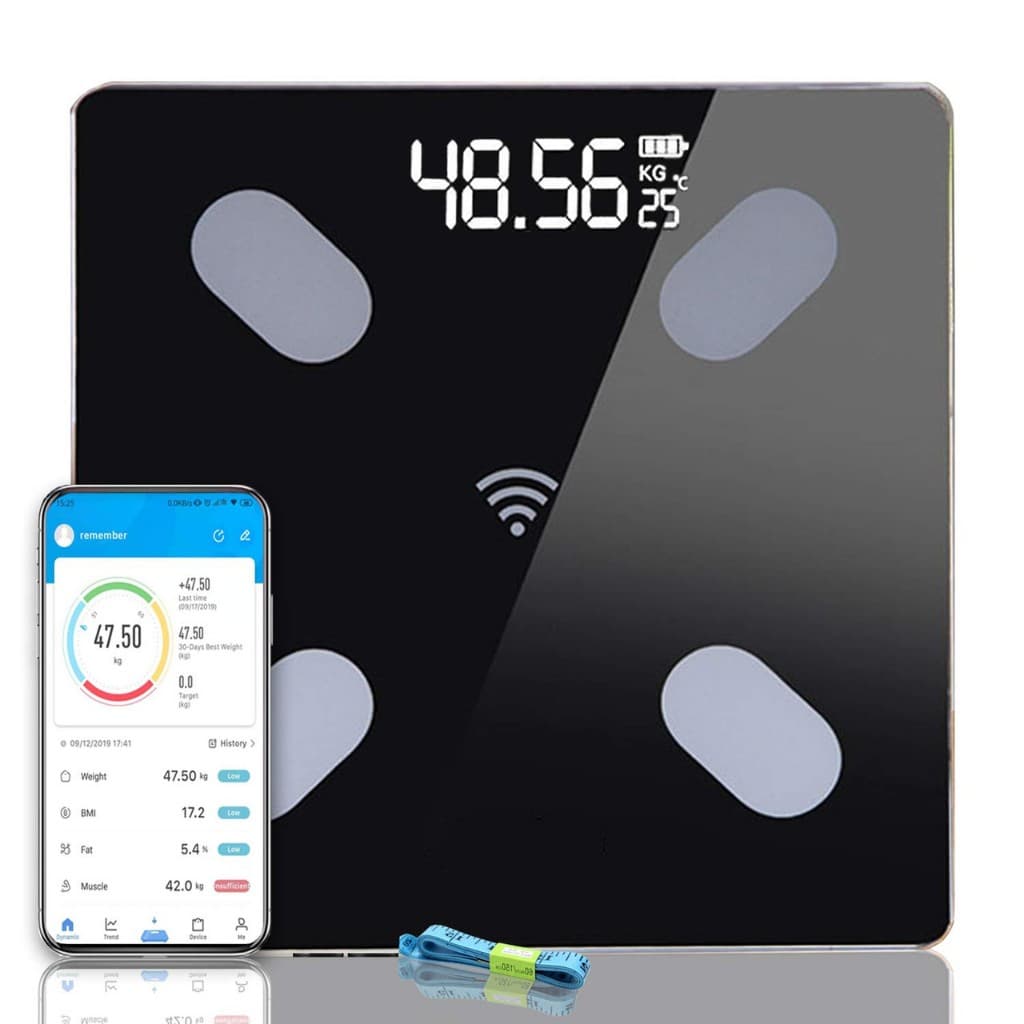 Balança Corporal Bioimpedância Profissional Bluetooth