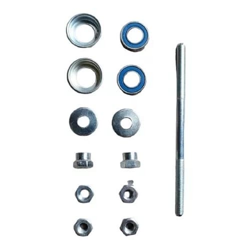 Eixo Dianteiro com Rolamento para Cubo de Ferro  140mm