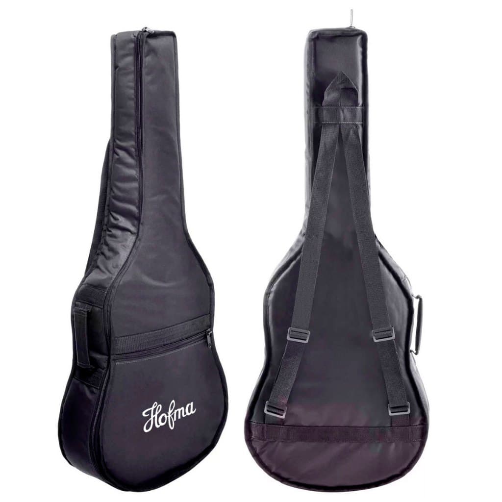 Bag Capa Acolchoada Para Violão Hofma Com Alças E Bolso