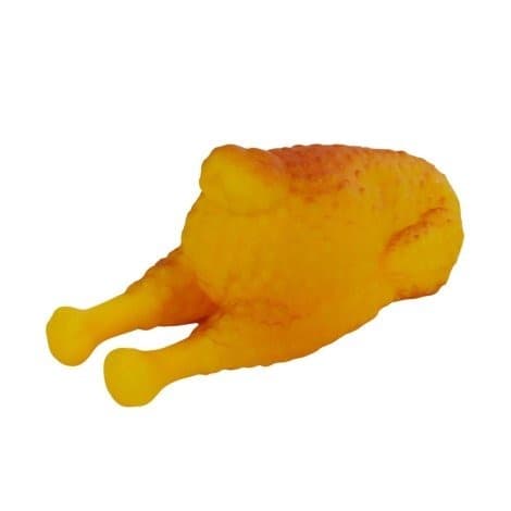 Diversão Saborosa para seu Pet: Mordedor de 14cm com Sabor de Frango Assado - 61864