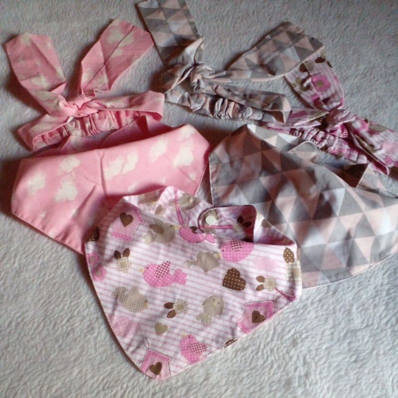 Babador bebê bandana menina com turbante para bebê babador.