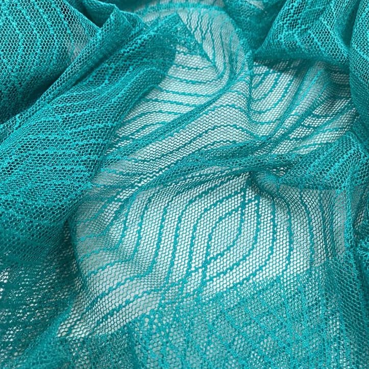 Tecido Tule De Malha Jacquard com Elastano Lycra 1 metro ( 1,00x1,50 )