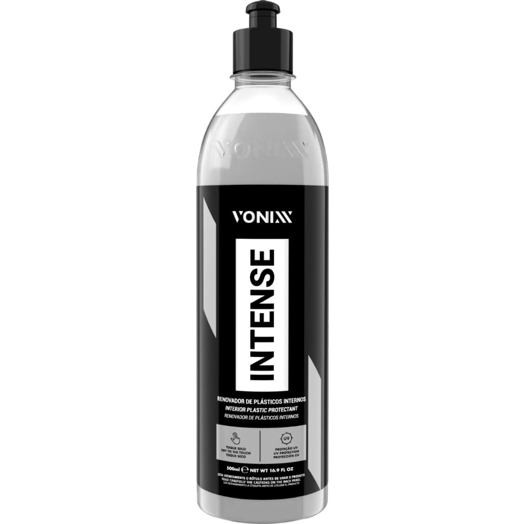 Intense 500ml Vonixx Restaurador Revitalizador Renovador Proteção de Plasticos Interno