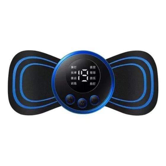 Mini Massageador Borboleta Elétrico Portátil USB Recarregável Alívia a Dor Costas Ombros Braços Relaxante Muscular