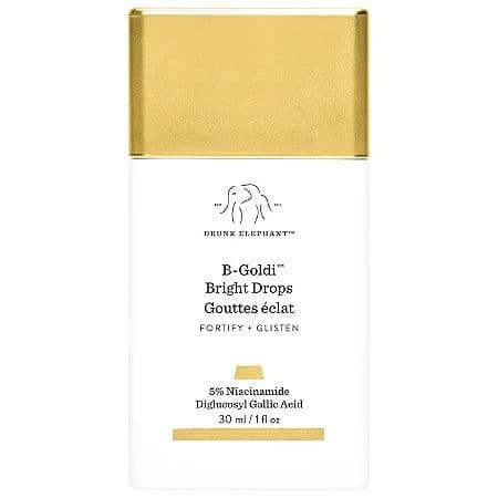 Drunk Elephant B-Goldi™ Bright Illuminating Drops with 5% Niacinamide Gotas Iluminadoras