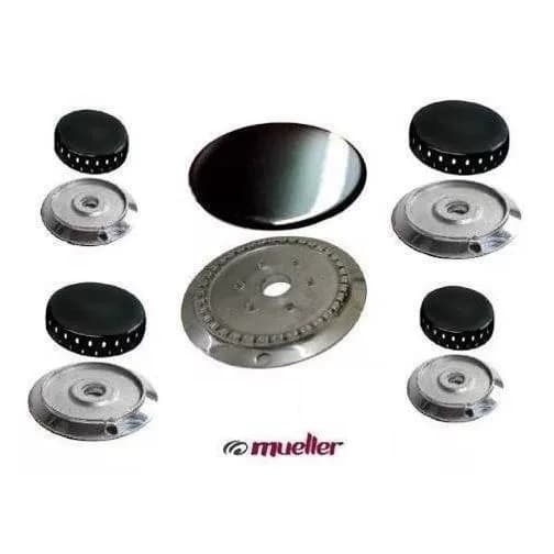 Kit Espalhador com Queimador Fogão Mueller Moderatto 5 Bocas