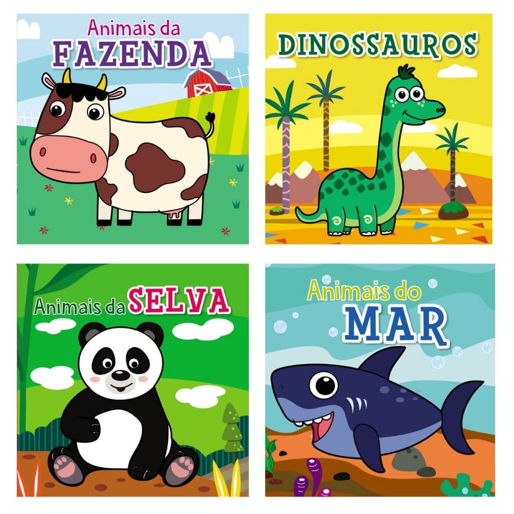 Livro de Banho para Colorir com Água