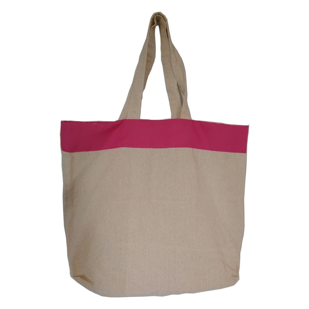 Ecobag Sacola Bolsa Algodão 45x40cm Praia Reutilizável Ecológica
