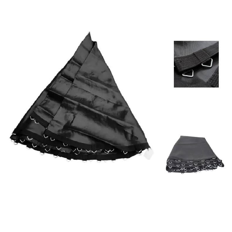 Lona de Salto P/ Cama Elástica 2,30 - 42 ganchos - Molas 14cm Preta Nacional