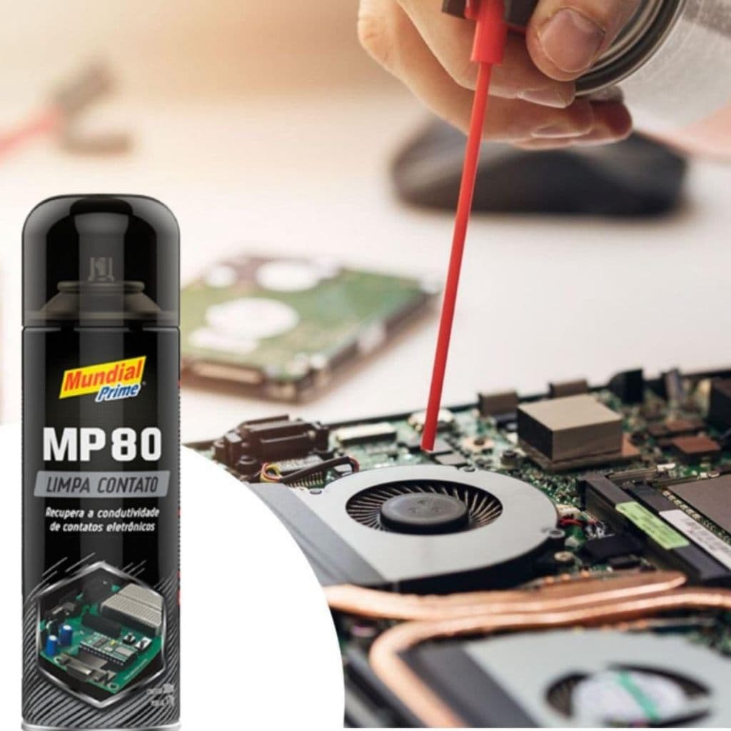 Limpa Contato Para Eletroeletrônicos Mundial Prime MP80