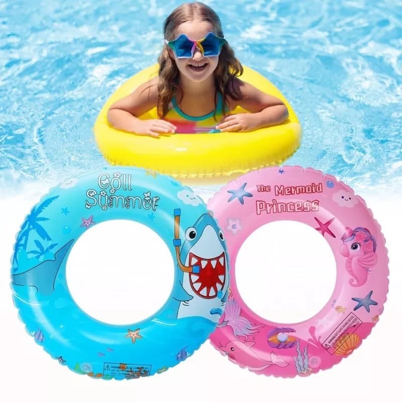 Boia Cintura Redonda Infantil Piscina Praia 60cm