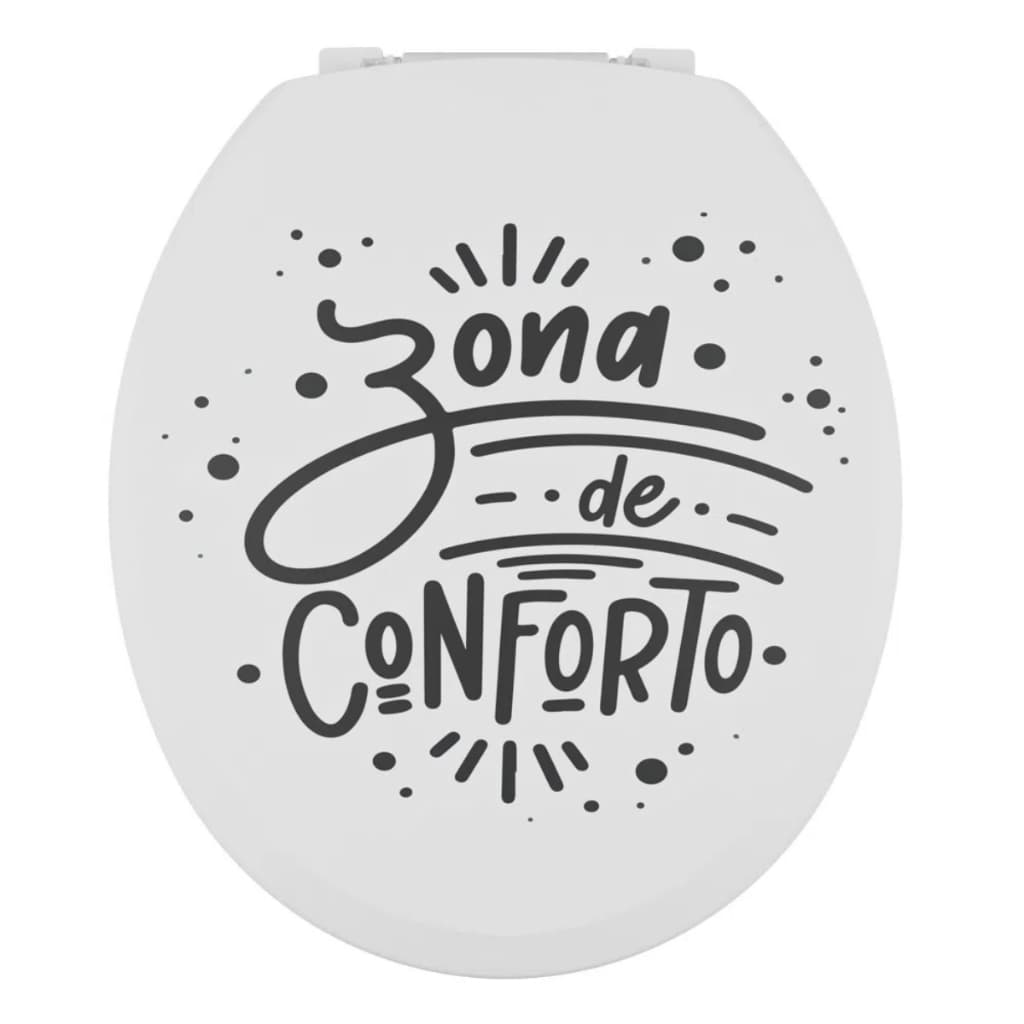 Assento Almofadado Branco Zona de Conforto Astra