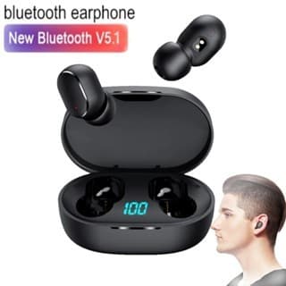 Fone De Ouvido Sem Fio E6s Bluetooth 5.0 Tws Preto