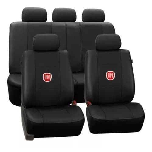Capa Banco Carro Couro Fiat Palio Fire 2008 2009 2010