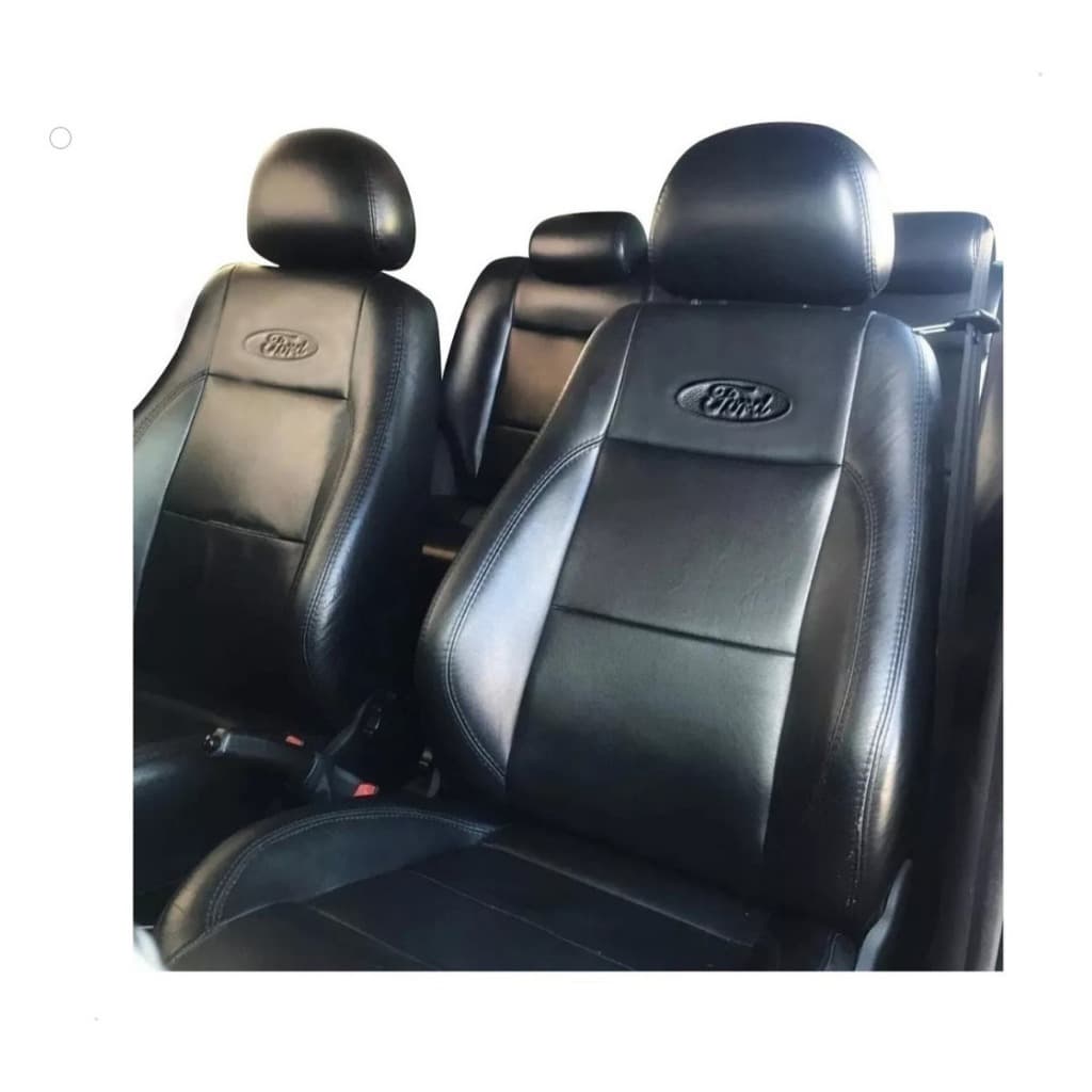 Capa Banco Carro Em Couro Ford Ka Fiesta Ecosport New Fiesta Novo Ka Courier Fusion Ranger