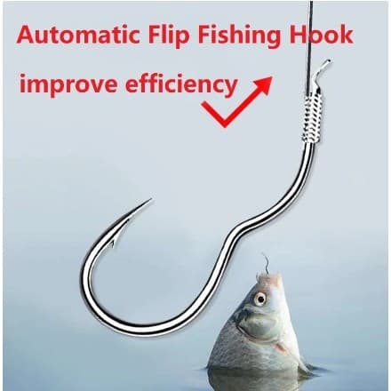 ANZOL PARA PESCA-KIT COM 12 UNIDADES -COM FARPA FLIP FISHHOOK,SHARP FISHING HOOK,ANTI-DESACOPLAMENTO