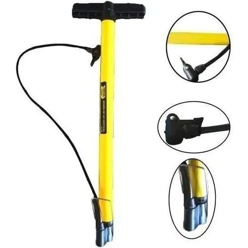 Bomba Para Encher Pneu De Carro Moto E Bike de 30Cm Ou 50cm