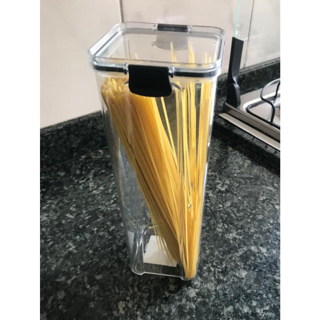 Pote Hermético Spaghetti Travas Laterais 2,2L