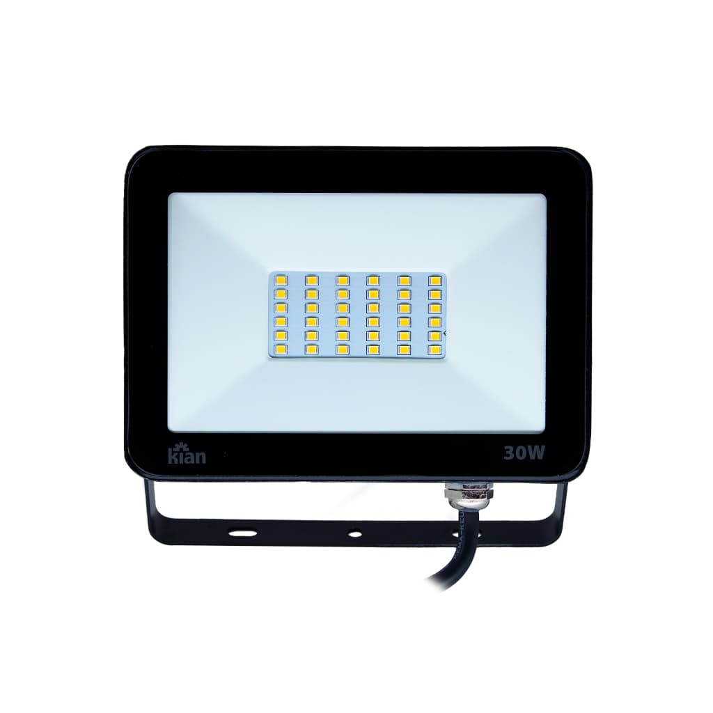 Refletor Projetor Led 30W 6.500K Branca Fria Bivolt Economax