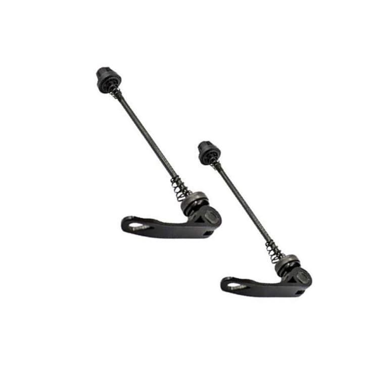 Par Blocagem Para Bicicleta Cubos Roda Aluminio Aperto Rapido Resistente Eixo Bike