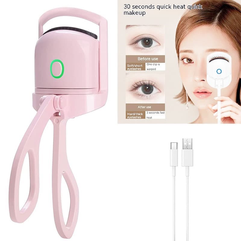Maquina Curvador De Cílios Aquecido Curvex Elétrico Térmico Feminino