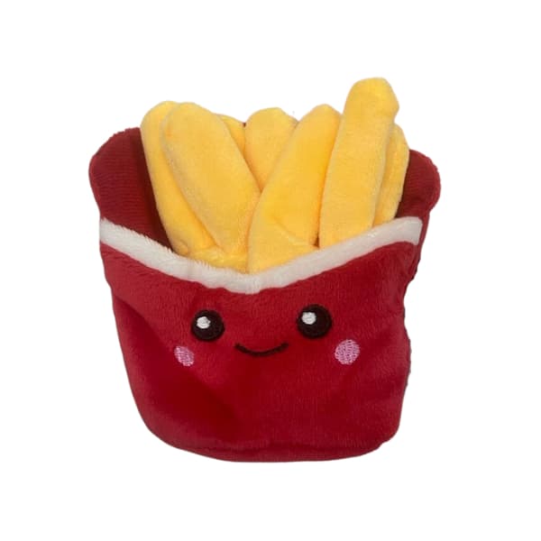Brinquedo Pet Cães Cachorro Pelúcia Divertido Batata Frita Com Apito