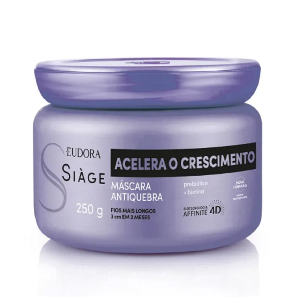 Máscara Capilar Siàge Acelera o Crescimento 250g