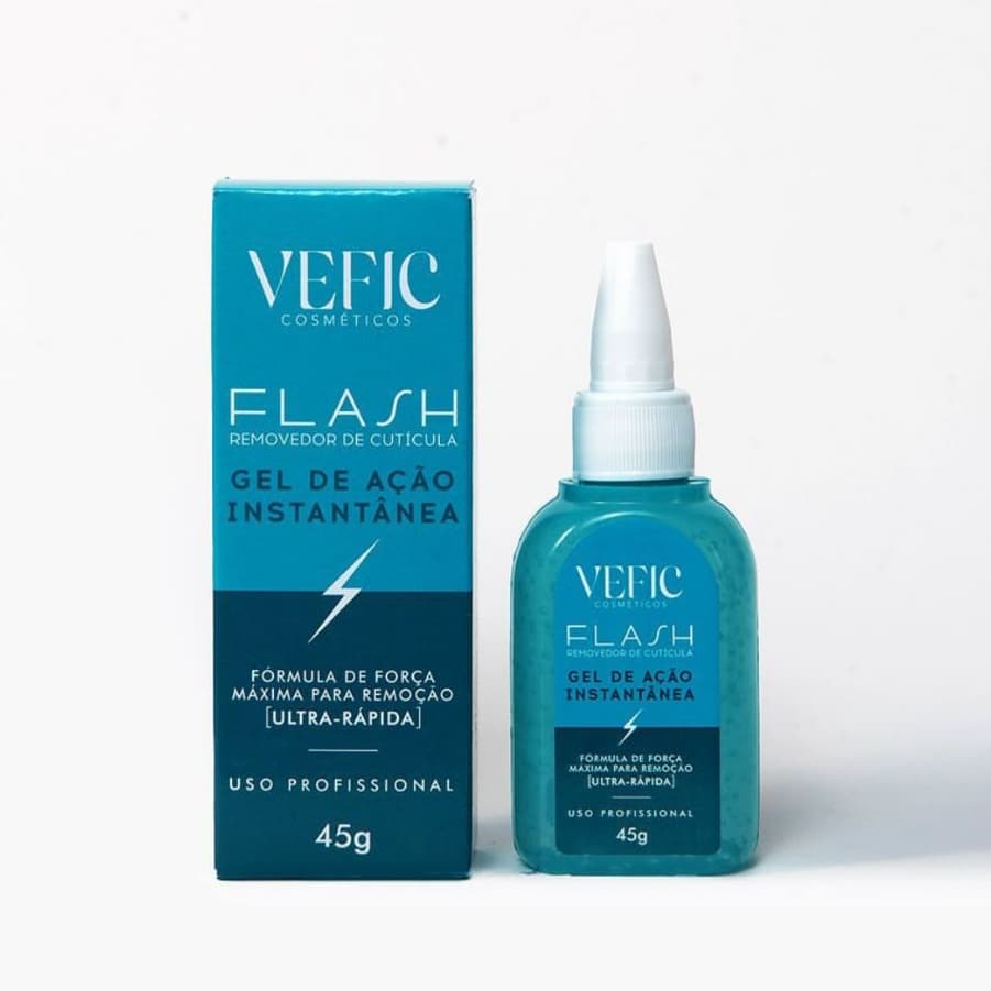 REMOVEDOR DE CUTÍCULAS INSTANTÂNEO FLASH 45G - VEFIC