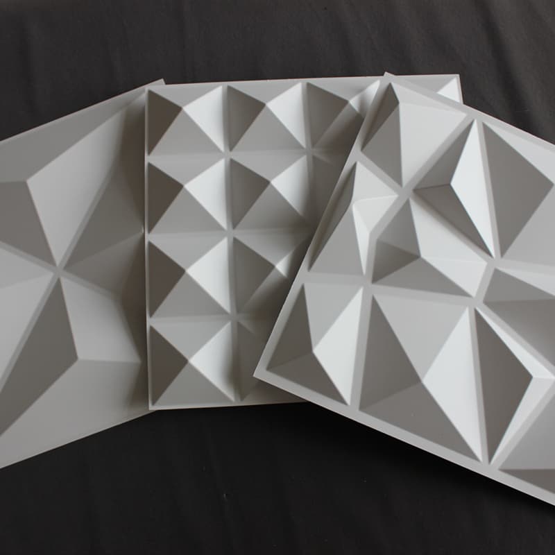 kit 50 Placas PVC 3d Revestimento De Parede Decorativa 25 cm
