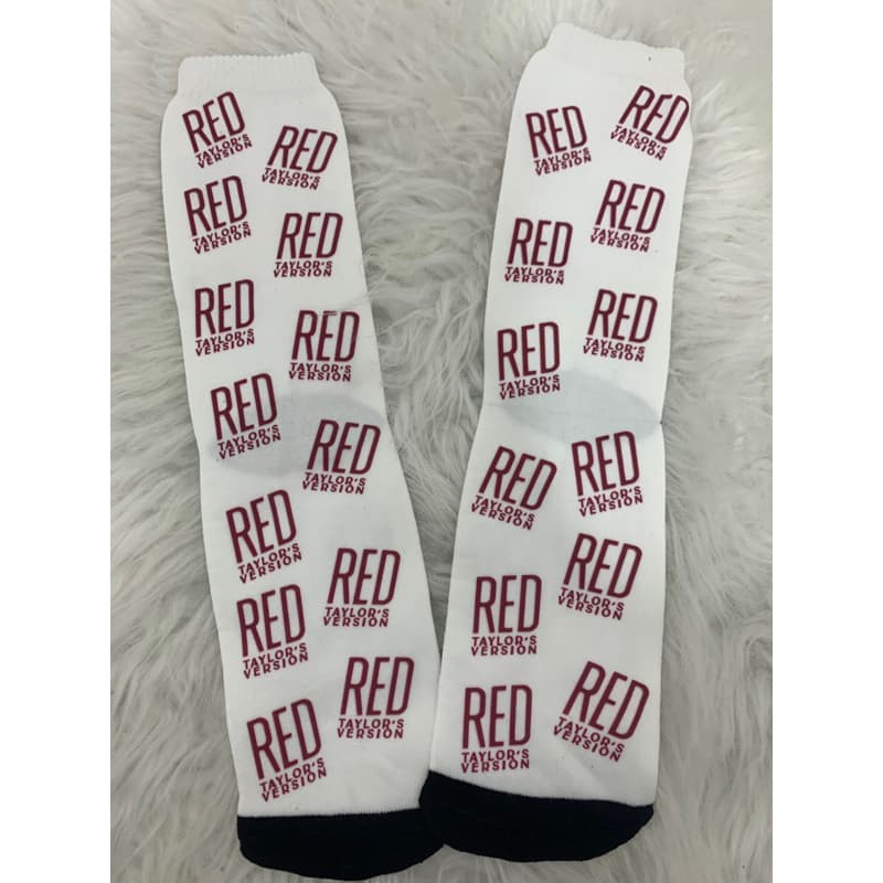 MEIA TAYLOR SWIFT - RED