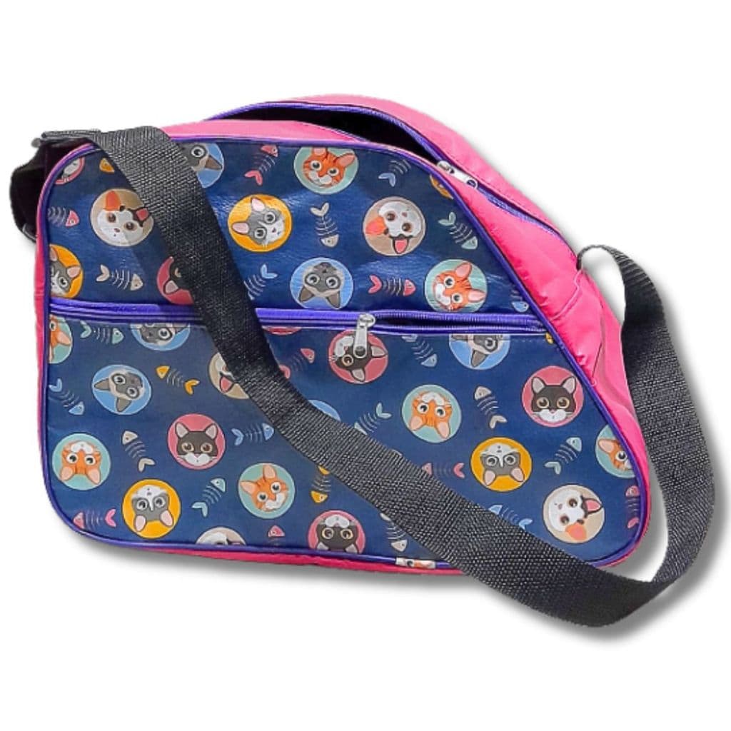 Bolsa para patins quad e inline patinação, recreação cabem patins infantil e adultos juntos com as proteções