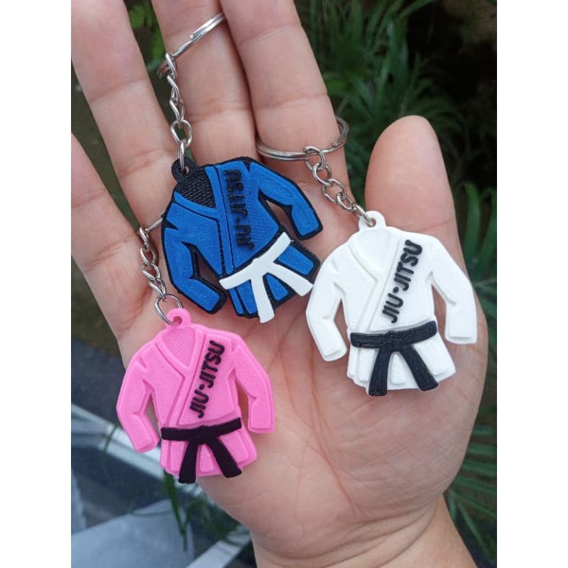Chaveiro de Kimono Artes Marciais jiu-jitsu (produto exclusivo)