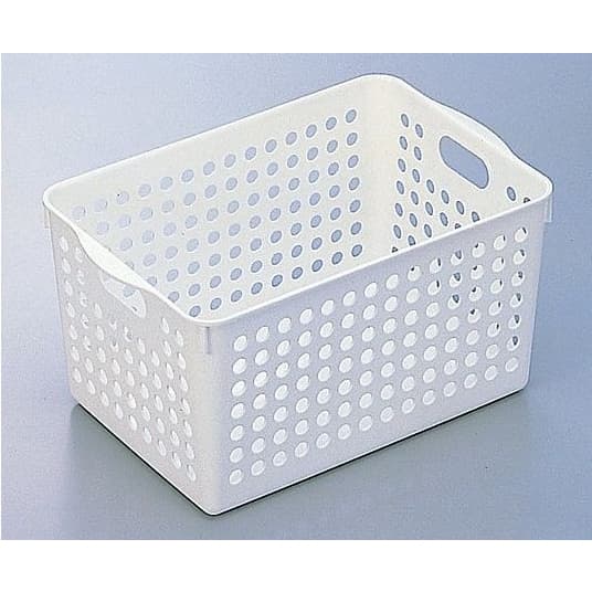 Cesto Organizador de Plástico Branco  Mod. 577 - do Japão