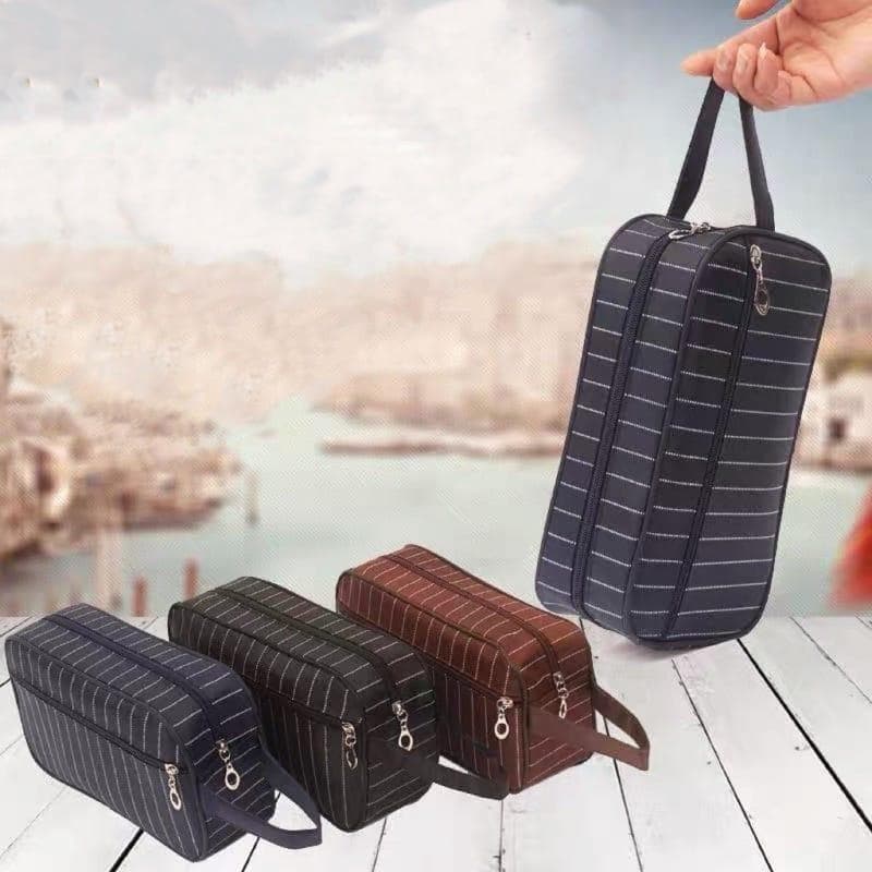 ASAYONG Necessarie Bolsa de Mão de Alta Qualidade Masculina Ref 40036