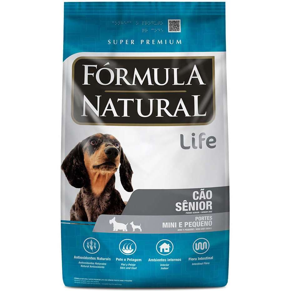 Ração Fórmula Natural Cães Sênior Porte Mini e Pequeno