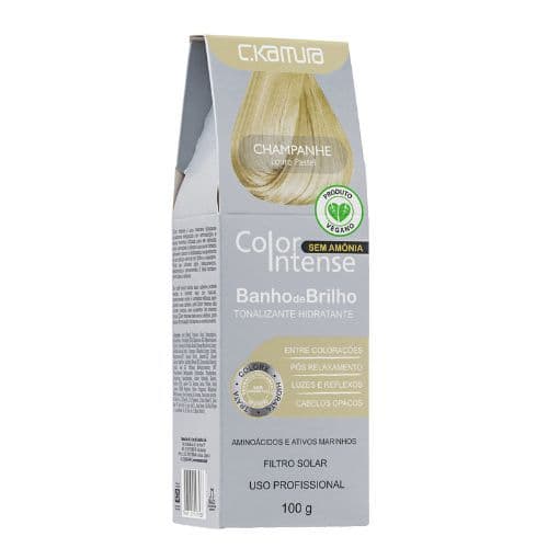 Tonalizante Color Intense Champanhe Ckamura Banho Brilho100g